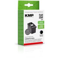 KMP Patrone Canon PG540XL black 600 S. C87 refilled