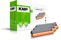 KMP B-T99V  cyan, magenta, gelb Toner kompatibel zu brother TN-421C/M/Y, 3er-Set