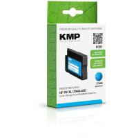 KMP Patrone HP CN046AE NR. 951XL cyan 1500 S. H101 refilled