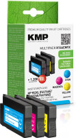 KMP H166CMYX  cyan, magenta, gelb Druckerpatronen...