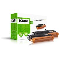 KMP B-T32D  schwarz Toner kompatibel zu brother TN230BK, 2er-Set