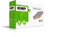 KMP B-T98V  schwarz, cyan, magenta, gelb Toner kompatibel zu brother TN421BK/C/M/Y, 4er-Set