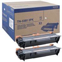 brother TN-3380  schwarz Toner, 2er-Set gallery