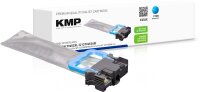 KMP E256X  cyan Druckerpatrone kompatibel zu EPSON T9452
