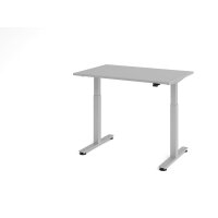 Schreibtisch XMST 12 grau/silber gallery