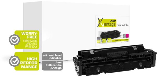 KMP XVantage®  magenta Toner kompatibel zu HP 415X (W2033X)