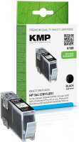 KMP H108  schwarz Druckerpatrone kompatibel zu HP 364...