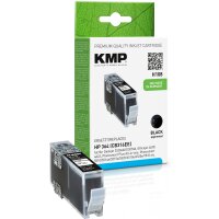 KMP H108  schwarz Druckerpatrone kompatibel zu HP 364 (CB316EE)