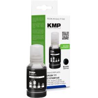 KMP  schwarz Tintenflasche kompatibel zu EPSON 111 (T03M140)