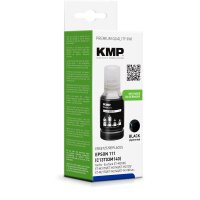 KMP  schwarz Tintenflasche kompatibel zu EPSON 111 (T03M140)