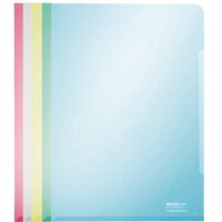 4153 Sichthülle Super Premium, A4, PVC, dokumentenecht, sortiert