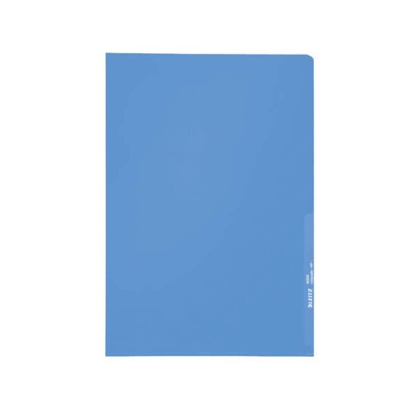 4000 Standard Sichthülle A4 PP-Folie, genarbt, blau, 0,13 mm