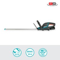 GARDENA ComfortCut 60/18V Ready-To-Use Set Akku-Heckenschere
