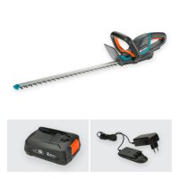 GARDENA ComfortCut 60/18V Ready-To-Use Set Akku-Heckenschere