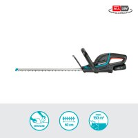 GARDENA ComfortCut 50/18V Ready-To-Use Set Akku-Heckenschere