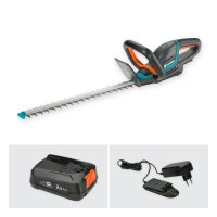 GARDENA ComfortCut 50/18V Ready-To-Use Set Akku-Heckenschere