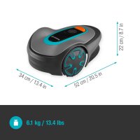 GARDENA Mähroboter SILENO minimo, 500 m², Mähroboter mit Bluetooth®