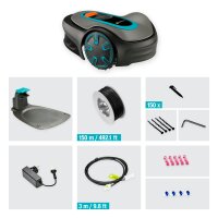 GARDENA Mähroboter SILENO minimo, 500 m², Mähroboter mit Bluetooth®