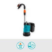 GARDENA Akku-Regenfasspumpe 2000/2 18V P4A
Ready-To-Use Set