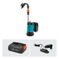 GARDENA Akku-Regenfasspumpe 2000/2 18V P4A
Ready-To-Use Set