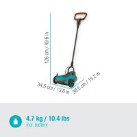 GARDENA Akku-Rasenmäher HandyMower 22/18V P4A Ready-To-Use Set
