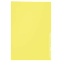 4000 Standard Sichthülle A4 PP-Folie, genarbt, gelb,...