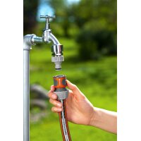 GARDENA Gartenschlauchverbinder 18216-20 19 mm (3/4 Zoll) Wa