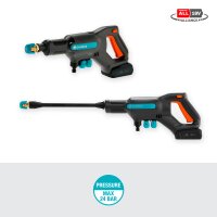 GARDENA AquaClean 24/18V P4A Akku-Druckreiniger 18,0 V, mit 