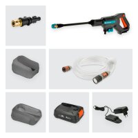 GARDENA AquaClean 24/18V P4A Akku-Druckreiniger 18,0 V, mit 