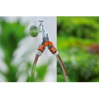 GARDENA Wasserverteiler für Gartenschlauch 2-Wege-Venti