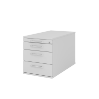 Rollcontainer 80cm,3Schub,Schloss RE Gra gallery