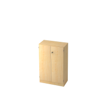 Schrank 3OH mit Sockelbl. SG Ahorn/Ahorn