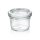 Sturzglas mit Deckel Weck, 80 ml, Set á 12 Stück, Glas