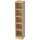 Hammerbacher Regal - schmal, 5OH, 40,6 cm breit, Sockelblende, Ahorn
