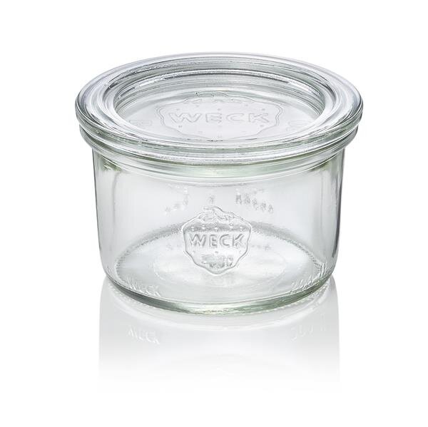 Sturzglas mit Deckel Weck, 200 ml, Set á 12 Stück, Glas