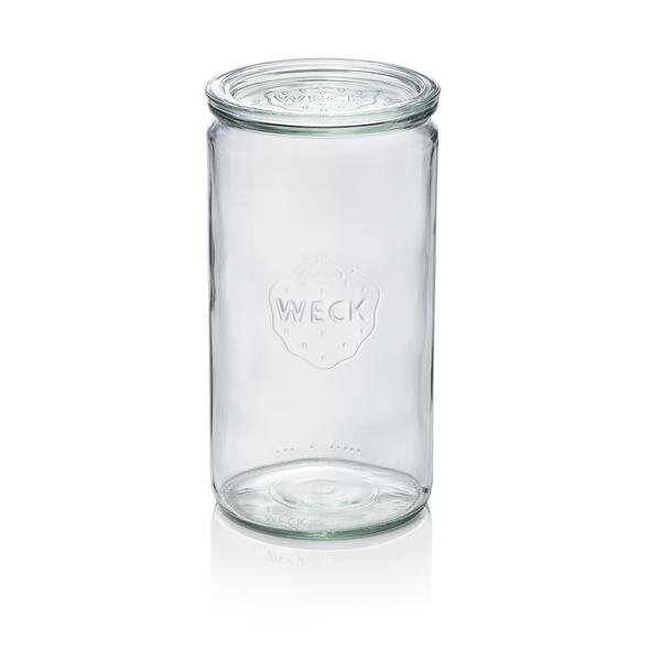 Zylinderglas mit Deckel Weck, 1,59 ltr., Set á 6 Stück, Glas