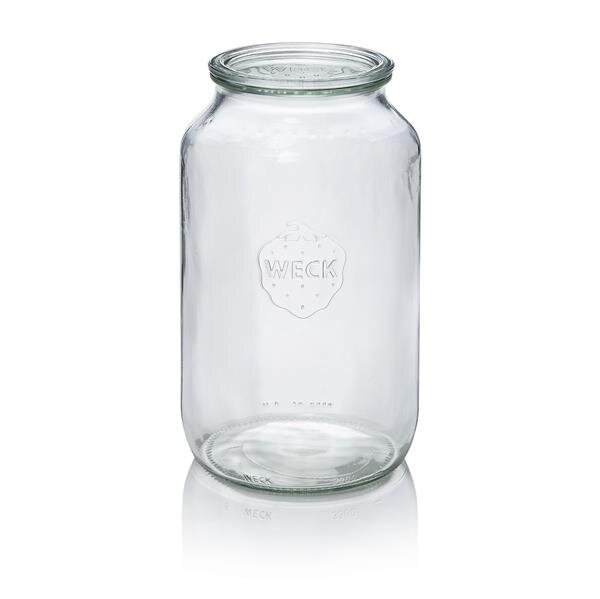 Zylinderglas mit Deckel Weck, 3,0 ltr., Set á 4 Stück, Glas