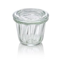 Gugelhupfglas mit Deckel Weck, 80 ml, Set á 12...