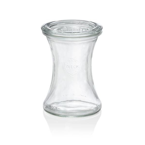 Delikatessenglas mit Deckel Weck, 370 ml, Set á 6 Stück, Glas