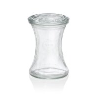 Delikatessenglas mit Deckel Weck, 370 ml, Set á 6...