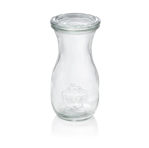 Saftflasche mit Deckel Weck, 0,29 ltr., Set á 6 Stück, Glas