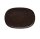 Platte, 33 x 23 cm, Set á 4 Stück, metallic brown, Steinzeug