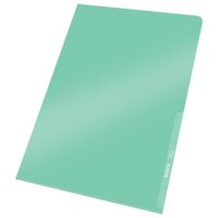 4100 Sichthülle Premium, A4, PVC, dokumentenecht, grün