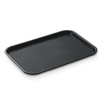 Tablett Tray 95, 35,3 x 27,5 x 1,5 cm, schwarz,
