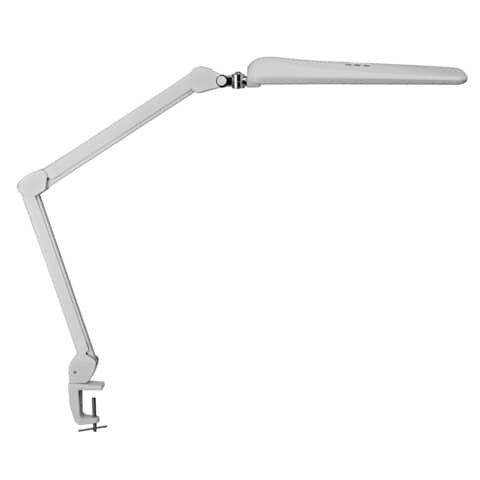 MAUL MAULcraft LED-Schreibtischlampe weiß 12,9 W mit Tischklemme