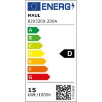 LED-Arbeitsplatzleuchte MAULwork, dimmbar - weiß, Klem
