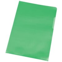 Sichthülle - A4, 120 mym, genarbt grün, 100...