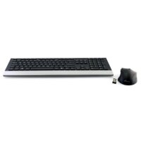 Tastatur +Mausset, schwarz/silber MEDIAR gallery