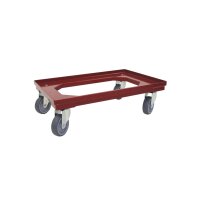 FAHRGESTELLE FÜR TOP BOX GN 1/1, ABS, 620 x 420 mm, mit 4 Lenkrollen VE 1