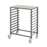 GLASIERTISCH / REGALWAGEN, 460 x 615  x 900mm VE 1
